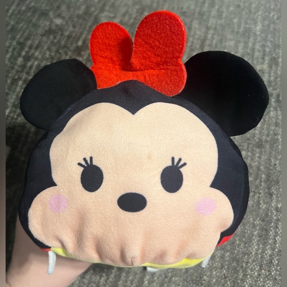 Official Disney Tsum Tsum Minnie Mouse Stuffed Animal Plushie Plush Toy 8 Inches - Picture 2 of 11